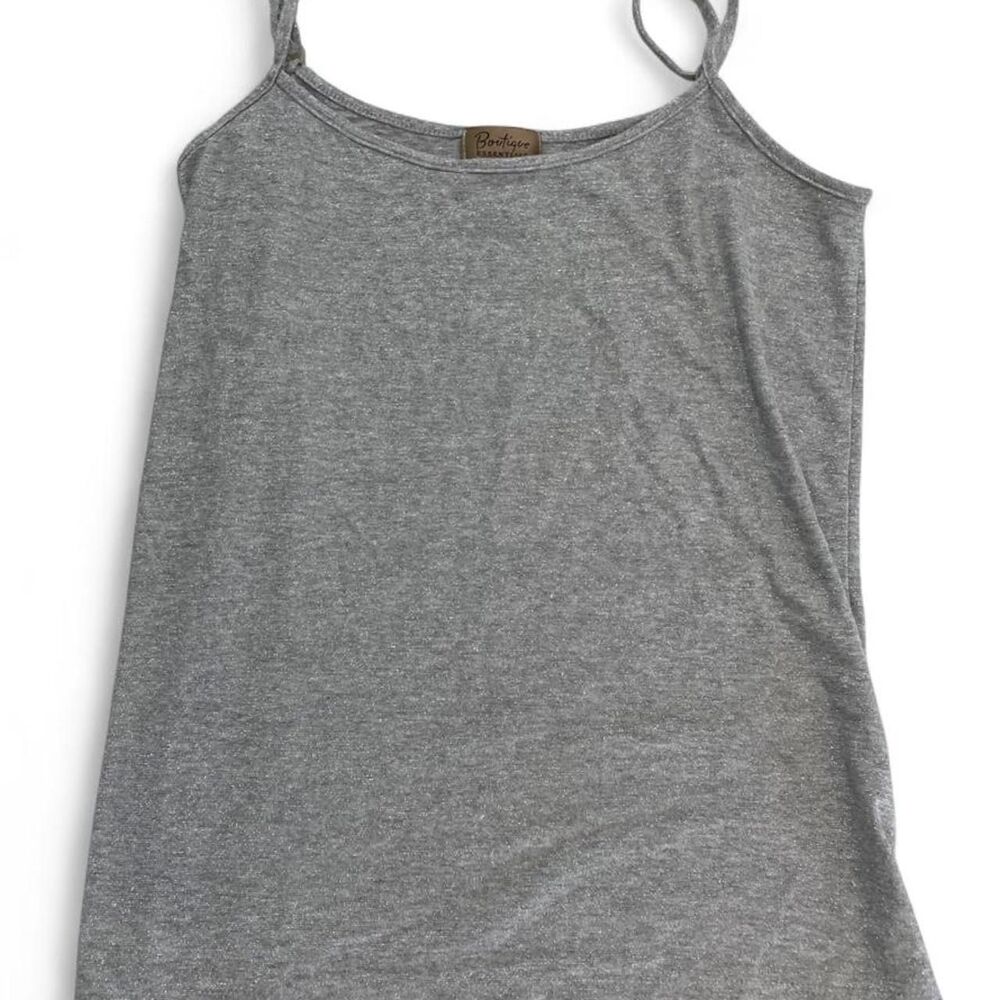 Unbranded Women's Grey and Silver Vest